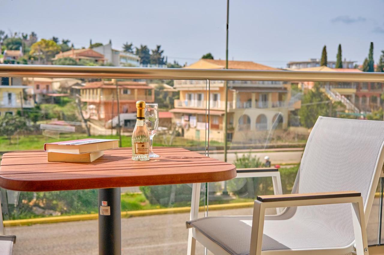 Sunflower Suites Gouvia Corfu Bagian luar foto
