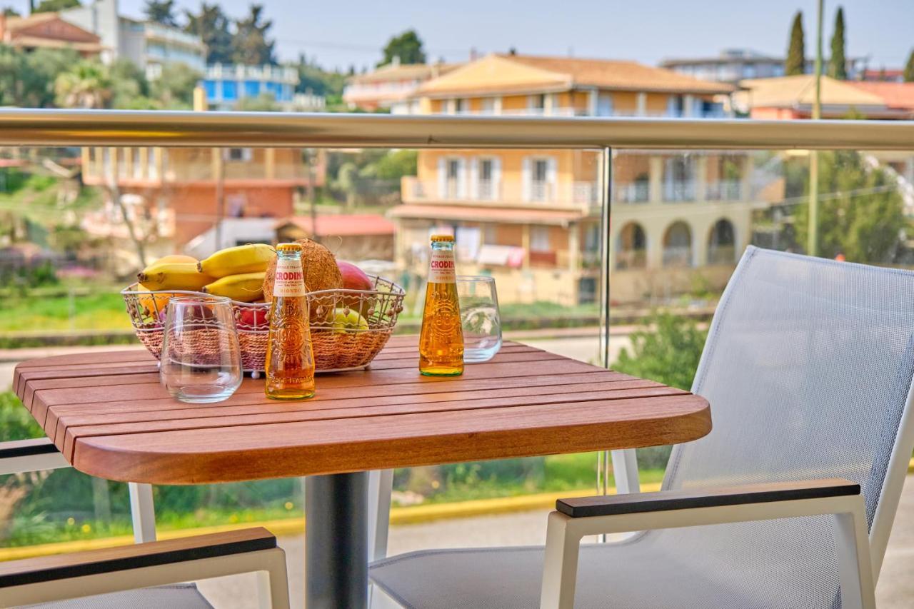 Sunflower Suites Gouvia Corfu Bagian luar foto