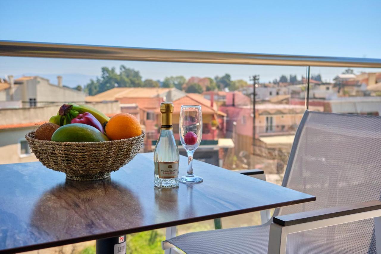 Sunflower Suites Gouvia Corfu Bagian luar foto
