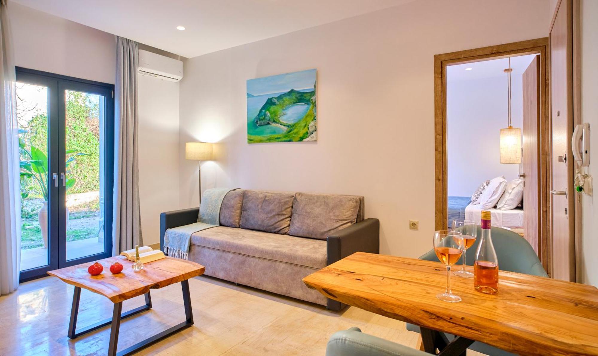 Sunflower Suites Gouvia Corfu Bagian luar foto