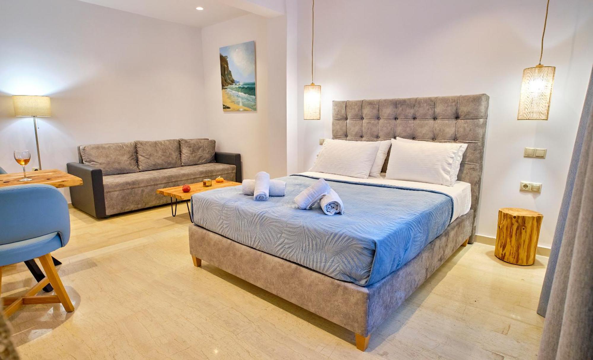 Sunflower Suites Gouvia Corfu Bagian luar foto
